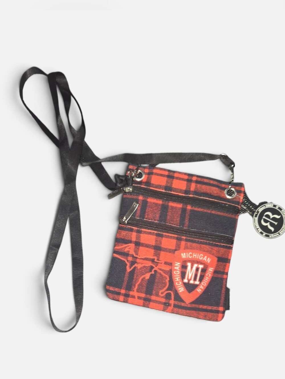 Robin Ruth Michigan Plaid Crossbody Buffalo Plaid